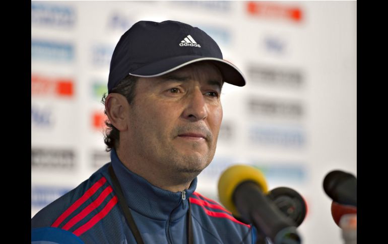 El técnico puntualiza que todos los elementos que tiene el Guadalajara pueden ser utilizados en su planilla o cambiar de equipo. MEXSPORT / J. Ramírez