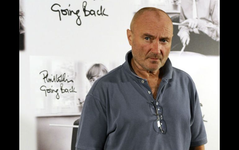 Phil Collins ha sufrido varios problemas de salud en los años recientes. AFP / D. Faget