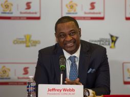 Jeffrey Webb aseguró tener plena confianza de que la Copa del Mundo del 2026 le corresponderá a la Concacaf, de la cual es presidente. MEXSPORT / O. Martínez
