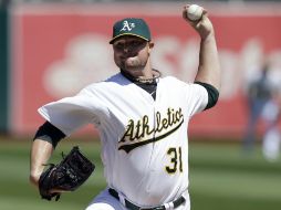 Ayudó a Oakland a clasificarse a playoffs. AP / J. Chiu