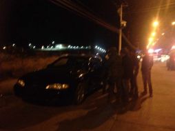 Una mujer fue detenida tras la balacera, según reporta la policía. TWITTER / @policia_leon