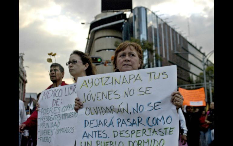 Para el secretario de Marina, a los que manipulan a los padres de familia en realidad no les importan los 43 estudiantes. SUN / ARCHIVO