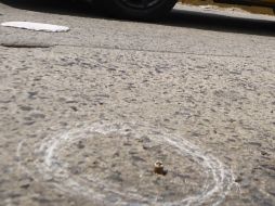 Peritos encontraron en el lugar un casquillo percutido calibre 9 milímetros. EL INFORMADOR / ARCHIVO