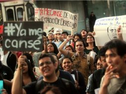 Representante de AI manifiesta que las protestas sociales continuaran a lo largo de México y varios países. EL INFORMADOR / ARCHIVO