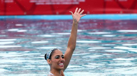 Nuria Diosdado participó en los JCC Veracruz 2014 donde ganó siete medallas de oro. ESPECIAL / deporte.gob.mx