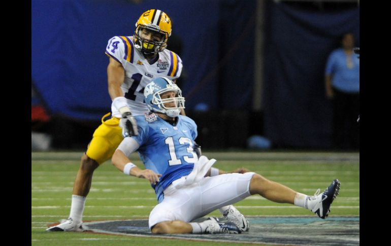 Tyrann acumula 29 tackleadas en 10 encuentros, más esta última lesión que lo dejará fuera nuevamente en la semana 15 de la NFL. AP / ARCHIVO.