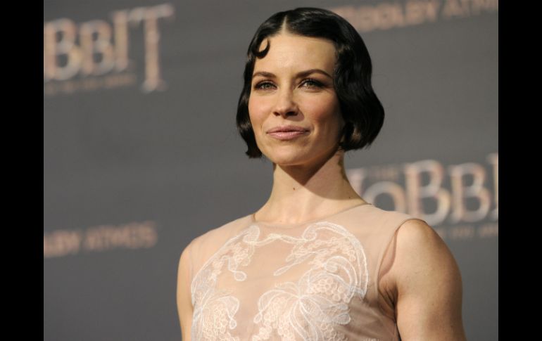 La actriz interpreta a la elfa 'Tauriel' en la tercera película de la saga 'El Hobbit: la batalla de los cinco  ejércitos'. AP / C. Pizzelo.