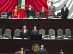 Guardan un minuto de silencio en San Lázaro tras el fallecimiento del diputado panista, Raúl Gómez Ramírez. YOUTUBE / Cámara de Diputados