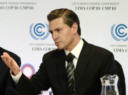 Agradece a General Motors, que anuncia una inversión por cinco mil MDD, por la confianza depositada en el país. EFE / STR