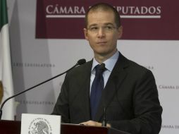 Anaya calificó como un engaño la postura del PRI respecto a la corrupción. NTX / ARCHIVO