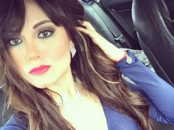 La conductora de 'Las noches de fútbol' originaria de Monterrey es la involucrada en el video. TWITTER / @viviancepeda