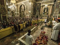 Explican que además de la misa en el Santuario de Guadalupe, se llevaron a cabo dos más en el Club Deportivo Guadalajara. EL INFORMADOR / A. Hernández