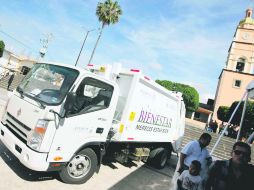 Zapotitlán de Vadillo. La inversión camiones fue de más de 15 millones de pesos. ESPECIAL /