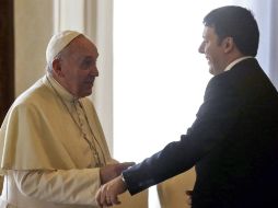 El ambiente de la entrevista, prevista desde hace tiempo, es 'sereno y cordial'. EFE / G. Borgia