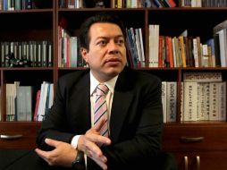 Mario Delgado asegura que están dadas las condiciones para que se apruebe el dictamen. NTX / ARCHIVO