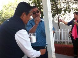 Ramiro Hernández y Francisco Ayón participaron este sábado en el programa 'Todos por la Escuela'. TWITTER / @ramirohdezg