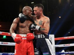 El resultado de la pelea no le agradó a los fanáticos. AP / S. Morris