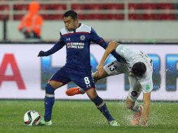 Con esta decisión, Cruz Azul tendrá que confiar exclusivamente en sus armas para derribar al gigante español. EFE / M. Messara