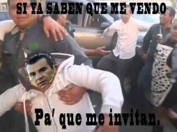 Uno de los memes en alusión al arbitraje durante la final del Torneo de Apertura 2014. ESPECIAL /