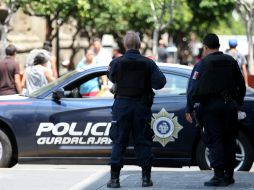 Habrá presencia de policías municipales, principalmente, en el Centro Histórico y en plazas comerciales de la ciudad. EL INFORMADOR / ARCHIVO