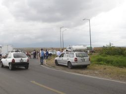 Personal de Petróleos Meixcanos se encargaron de la seguridad, reparación del poliducto y limpieza de la zona. EL INFORMADOR / ARCHIVO