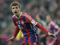 Thomas Mueller completa el trabajo con el segundo gol a los 48 minutos. AP / Schrader