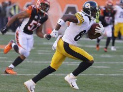 El jugador de los Acereros de Pittsburg recupera su calidad de receptor tras la derrota de Julio Jones y los Halcones. FACEBOOK / Antonio Brown