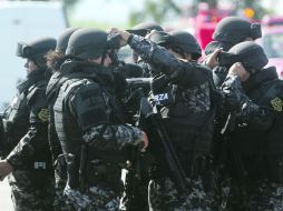 Colaboración. Las policías municipales conformaron el equipo de la Fuerza Única. EL INFORMADOR / A. Hinojosa