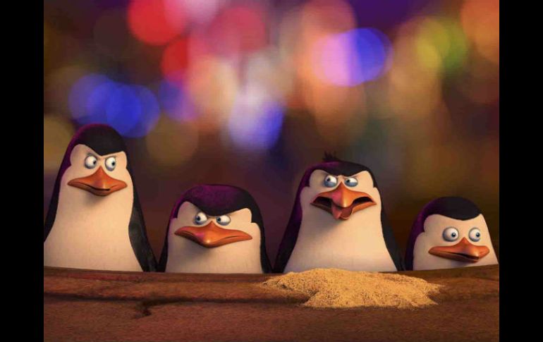 'Los pingüinos de Madagascar' llegan a México este jueves en 2,000 pantallas. AP / DreamWorks