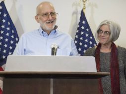 Gross llegó hoy a Estados Unidos pocas horas después de su liberación en Cuba. AFP / S. Loeb