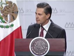 Peña Nieto dice que la prioridad de su gobierno es que los beneficios de las reformas se reflejen en los salarios de los mexicanos. YOUTUBE / Gobierno de la República