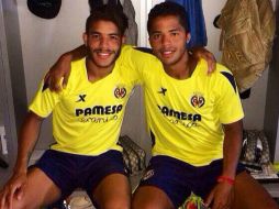 Su hermano 'Jona' no fue requerido para el cotejo. TWITTER / @OficialGio
