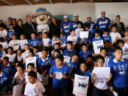 Los Charros de Jalisco siguen promoviendo la práctica del deporte sano. TWITTER / @charrosbeisbol