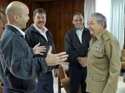 'Los Cinco' son considerados héroes en la isla. AFP / ARCHIVO