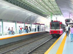 Ejemplar. El Tren Ligero es el primero de su tipo en América Latina en ser reconocido por autoridades europeas. EL INFORMADOR / M. Vargas