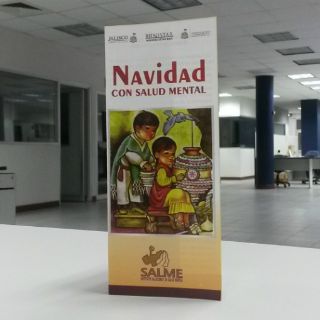 Realizan campaña Navidad con Salud Mental 2014