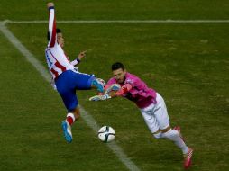 Jiménez jugó todo el partido contra L'Hospitalet sin embargo no se hizo presente en el marcador. EFE / J. Martín