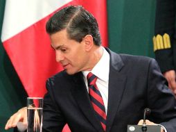 Peña Nieto resaltó los avances en regiones como Chihuahua y Nuevo León. SUN / L. Godínez