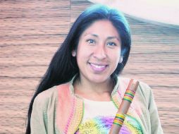 Micaela Chauqe, artista indígena nacida en la provincia de Salta, al norte de Argentina. ESPECIAL / Mar Adentro