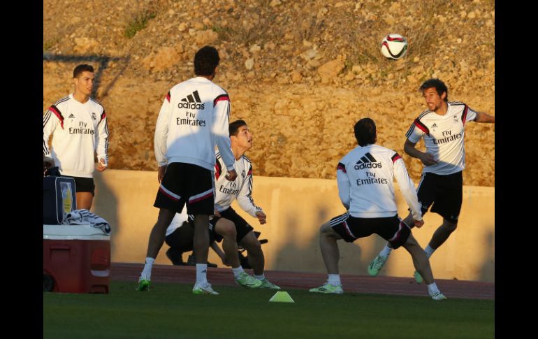El conjunto blanco llega lanzado a la Final del Mundial de Clubes con algunas dudas en el equipo titular para Carlo Ancelotti. AP /  A. Bounhar