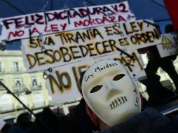 La propuesta legislativa es presentada por la oposición como una ley 'mordaza'. AFP / P. Marcou