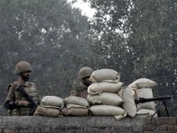 Un despliegue militar comienza en 2001 para luchar contra los talibanes. EFE / R. Dar