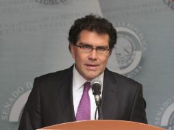 En nombre de su grupo parlamentario, el senador Armando Ríos Píter planteó un alza progresiva de la paga mínima. NTX / ARCHIVO