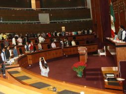 Por unanimidad, 44 de los 46 diputados locales que hay en Guerrero aprobaron el presupuesto de egresos. ESPECIAL / congresogro.gob.mx