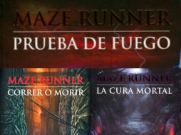 La trilogía de 'The Maze Runner' se cuela entre los primeros lugares de la lista. ESPECIAL / gandhi.com.mx