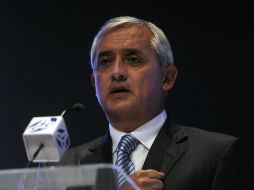 Otto Pérez rechaza que haya agentes de la DEA del lado guatemalteco, pero acepta que hay comunicación con ellos. EFE / ARCHIVO