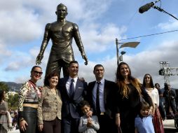 Cristiano regresa a su tierra tras ganar el Mundial de Clubes. EFE / J. Sena
