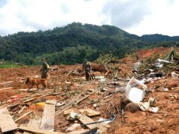 El alud que se registró hace unos días dejó 95 muertos y 13 desaparecidos. EFE / ARCHIVO