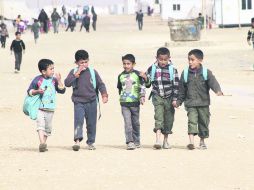 Desplazados. Más de 500 mil yazidíes y miembros de otras religiones minoritarias han huido del Norte de Iraq desde junio pasado. EFE /