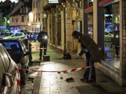 Un automovilista atropella a transeúntes gritando 'Alá es grande' en árabe y causando 11 heridos. AFP / A. Finistre
